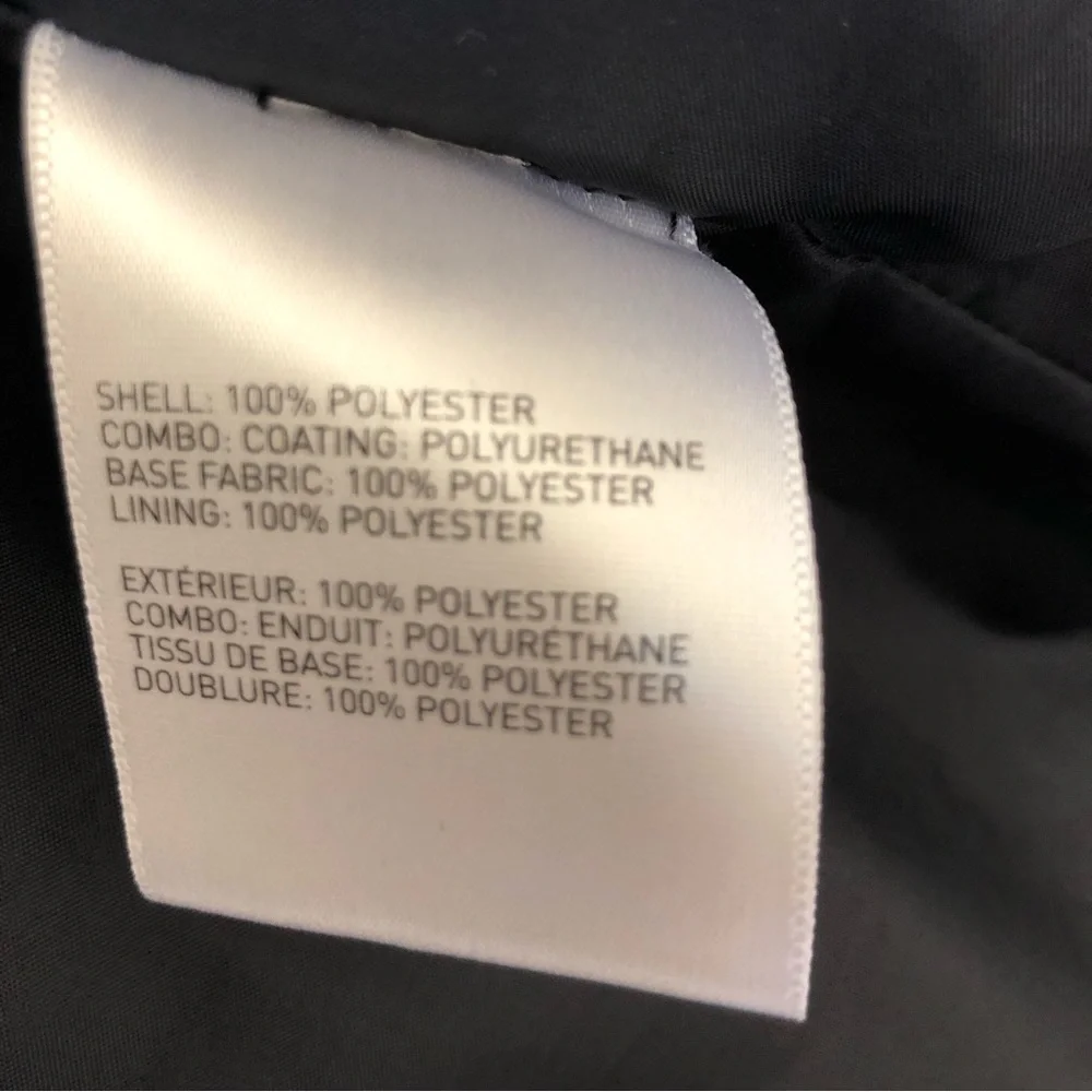 Laundry by Shelli Segal Women’s coat Black size Med faux Leather sleeves, NWOT - Picture 12 of 12